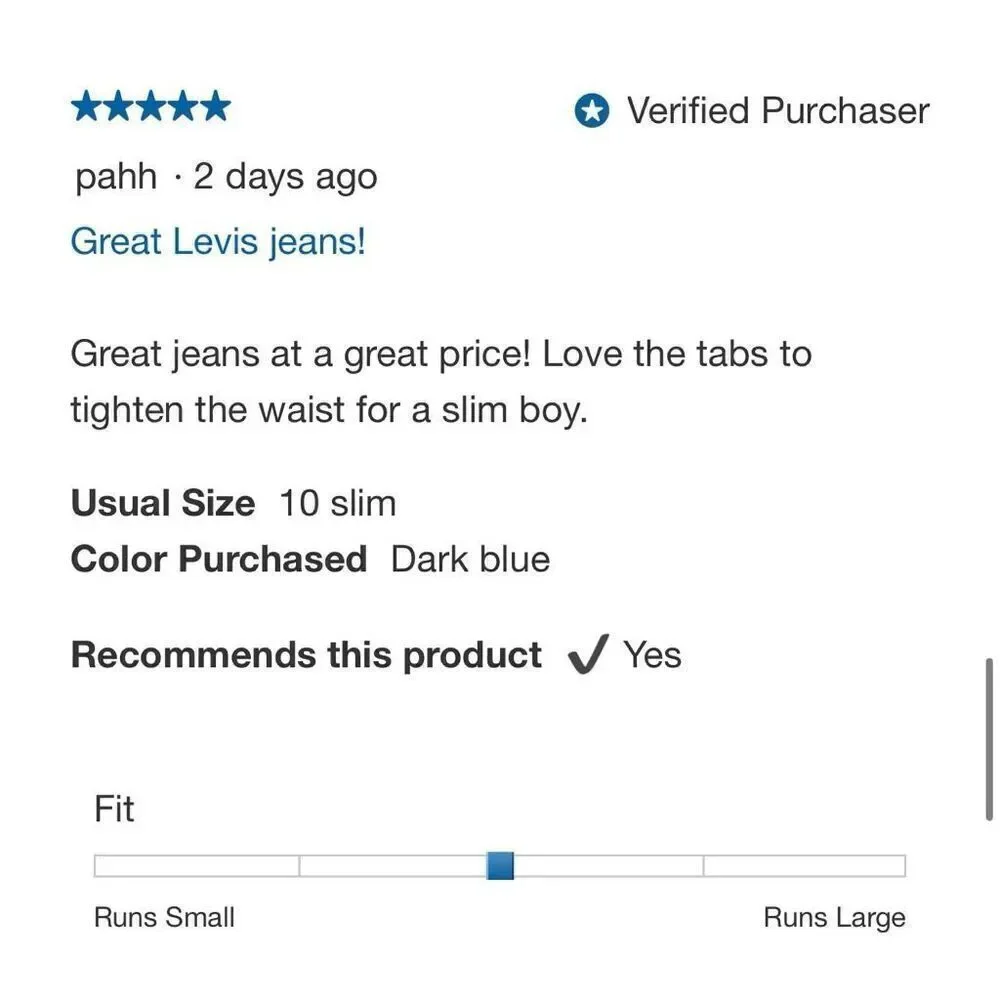 NEW! Levi’s 511 Slim Youth Jeans - Picture 9 of 15